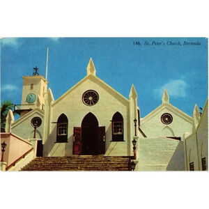 146. St. Peter's Church, Bermuda Postcard